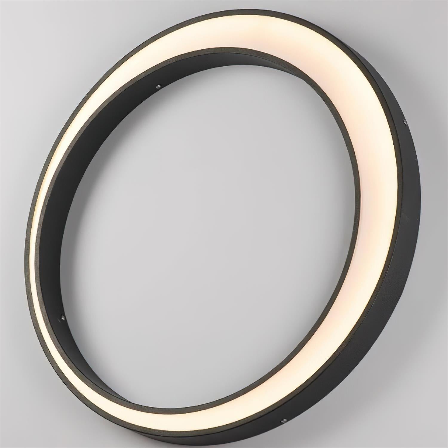 Half Moon Outdoor Wall Lamp