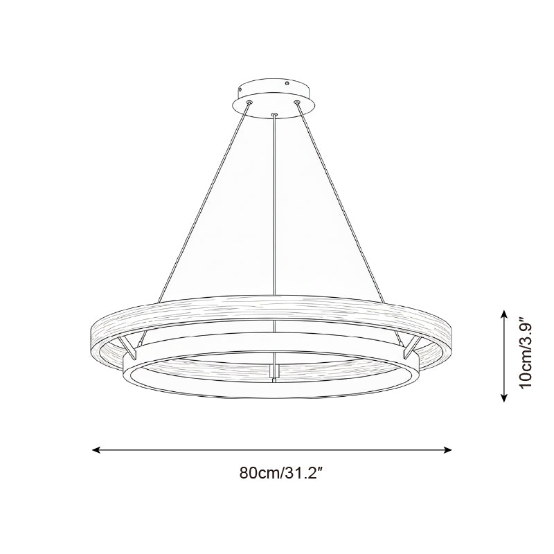 Haloa Chandelier