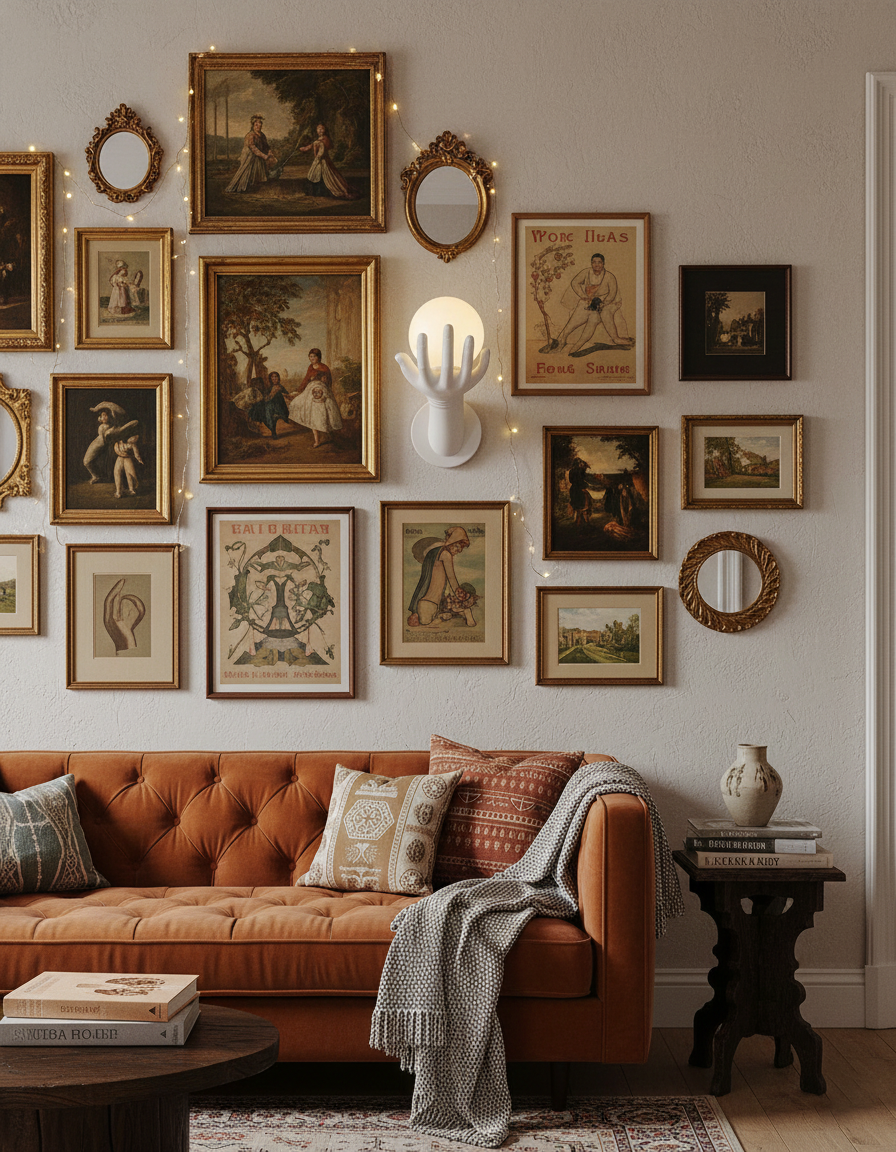Hand of Victory Wall Lamp