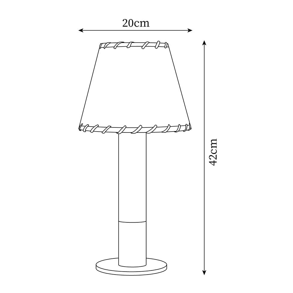 Harmonie Wood Table Lamp