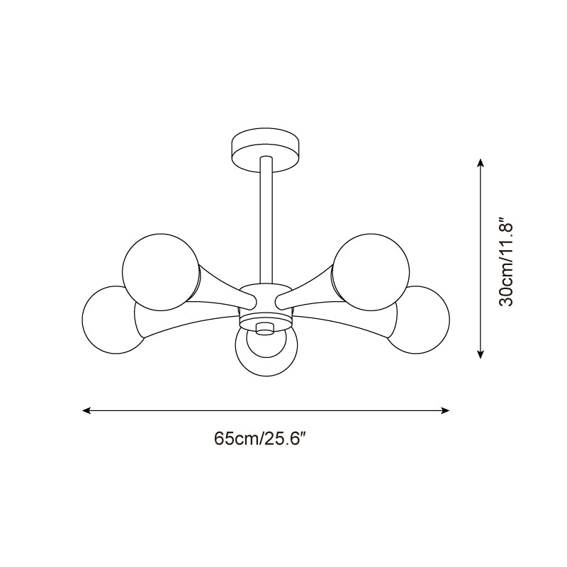 Hedra Ceiling Lamp