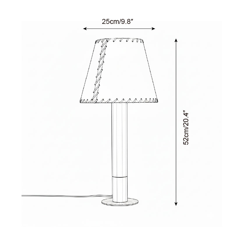 Hemline Table Lamp