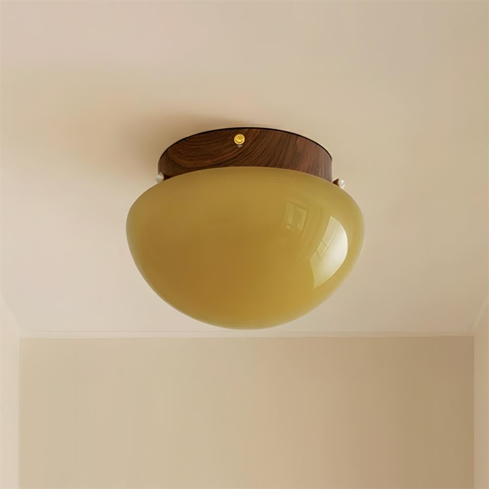 Honeyed Dome Ceiling Lamp