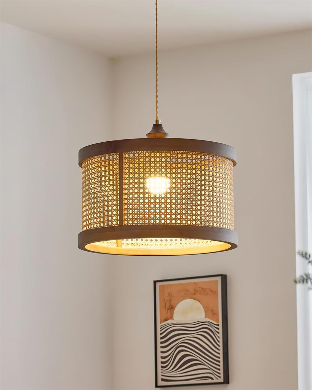 Hoopa Rattan Pendant Lamp