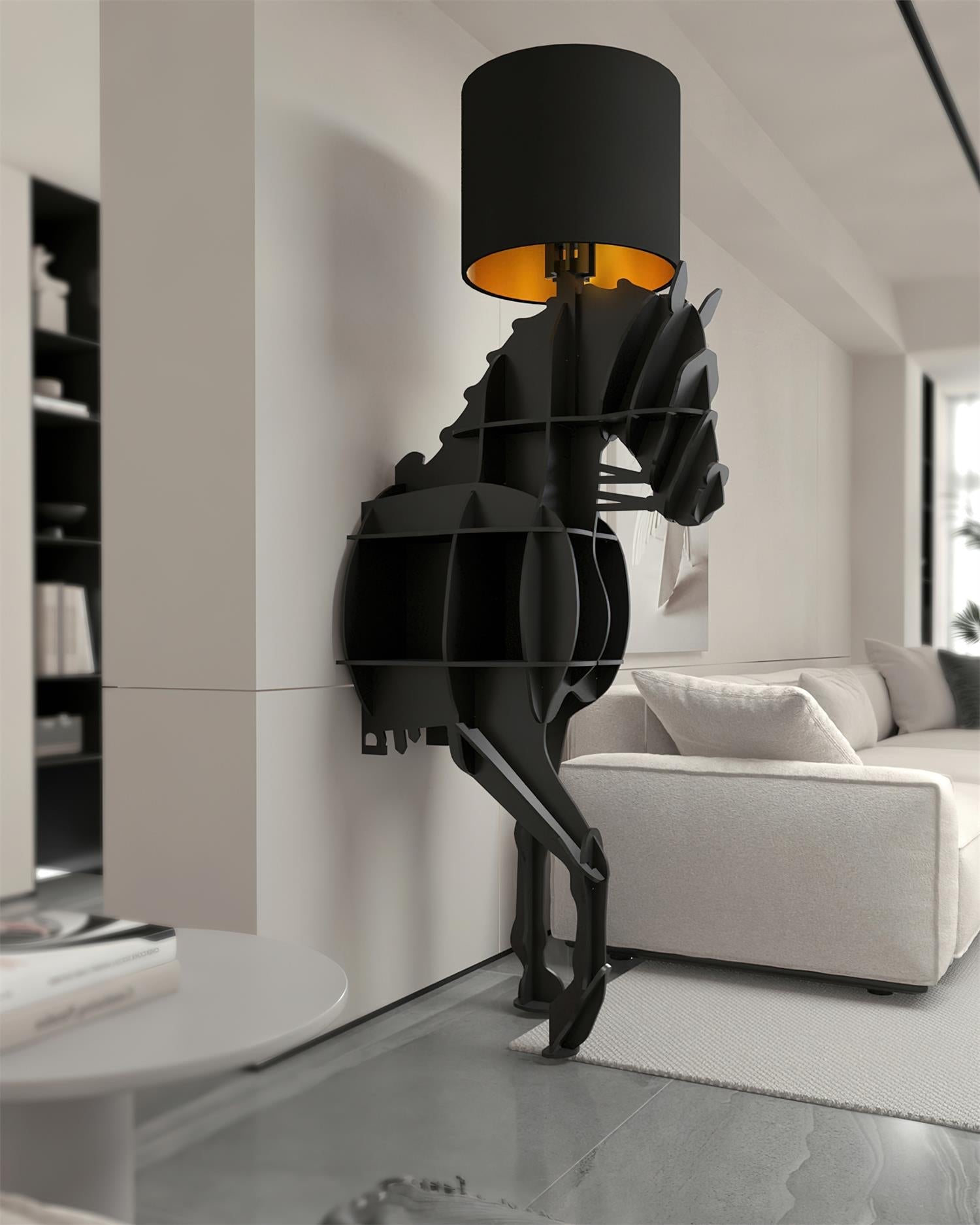 Tete Horse Stand Lamp