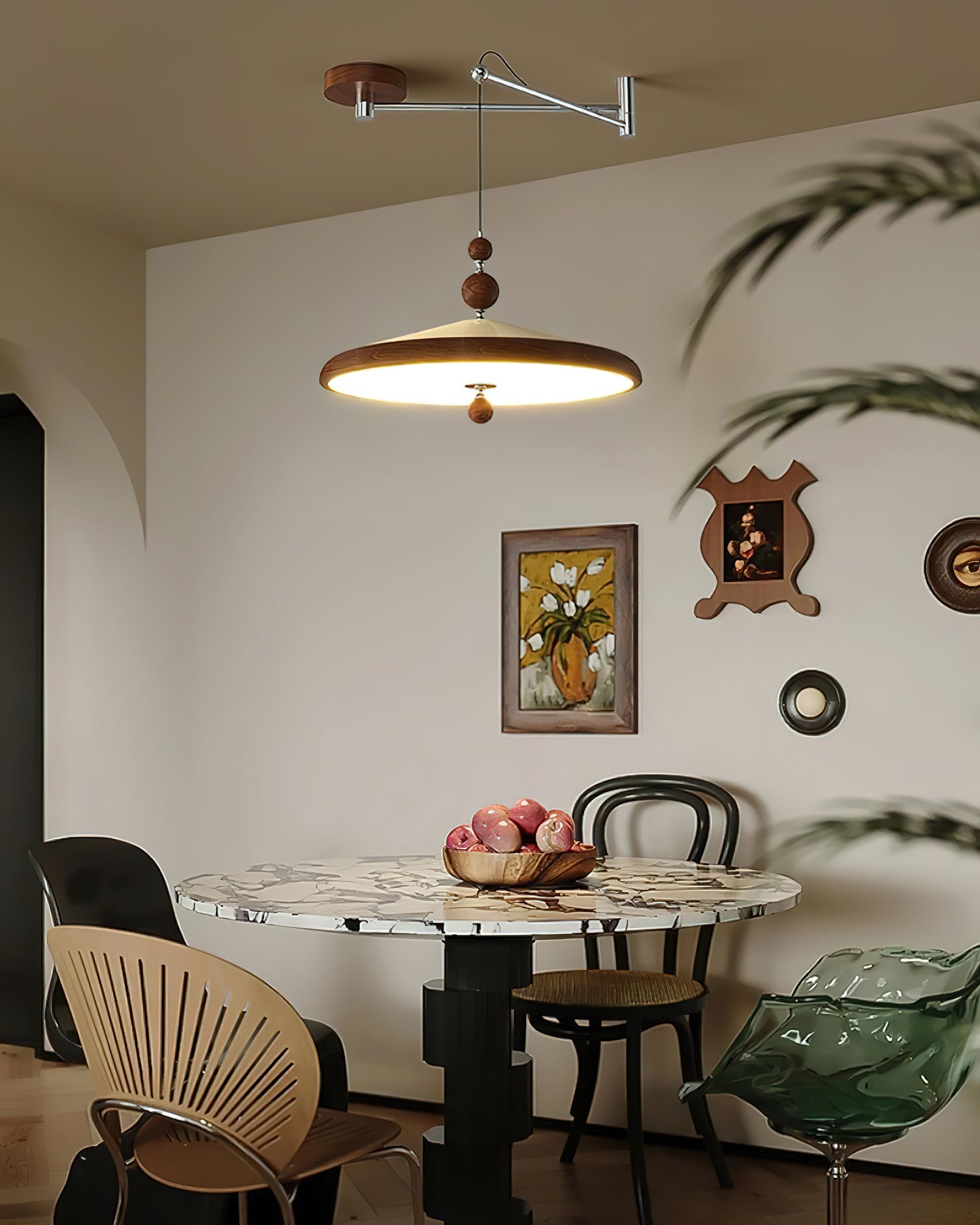 Hover Swing Arm Pendant Lamp