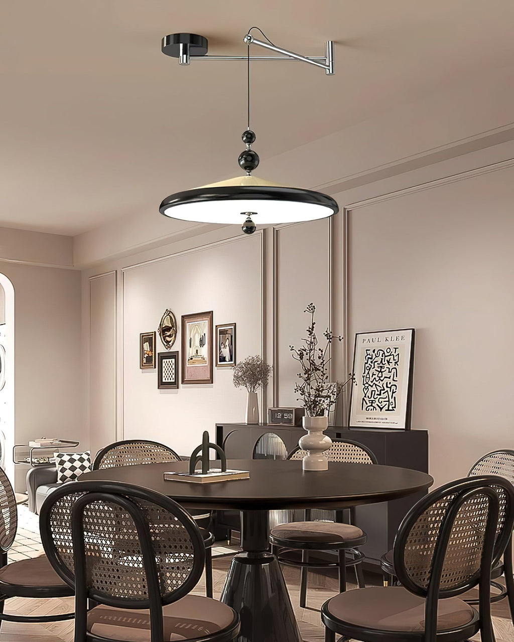 Hover Swing Arm Pendant Lamp