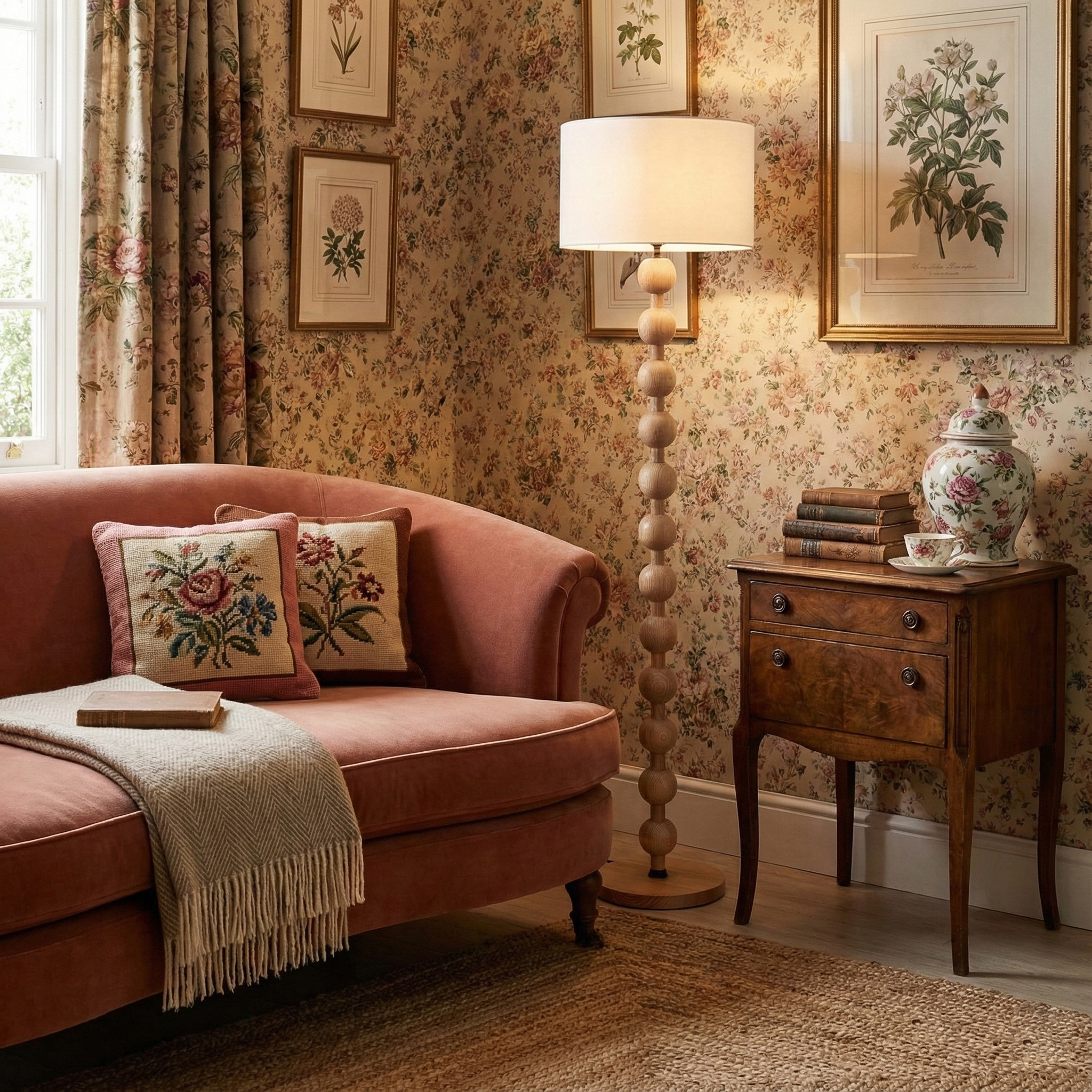 Hugo Barbell Floor Lamp