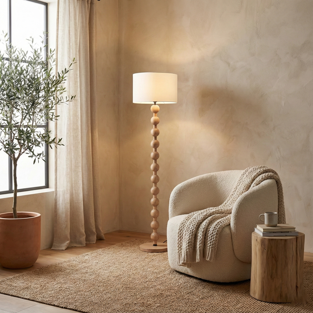 Hugo Barbell Floor Lamp