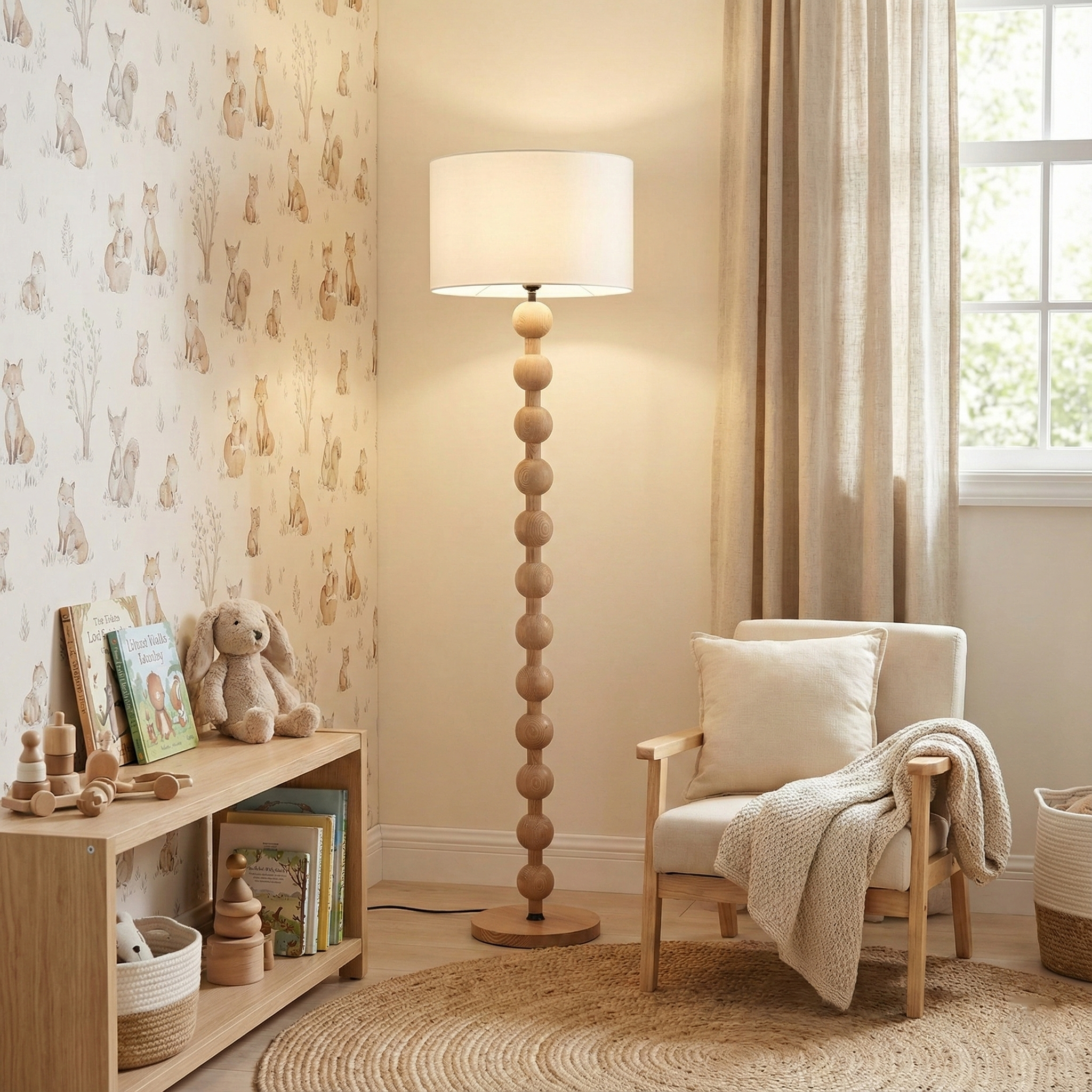 Hugo Barbell Floor Lamp