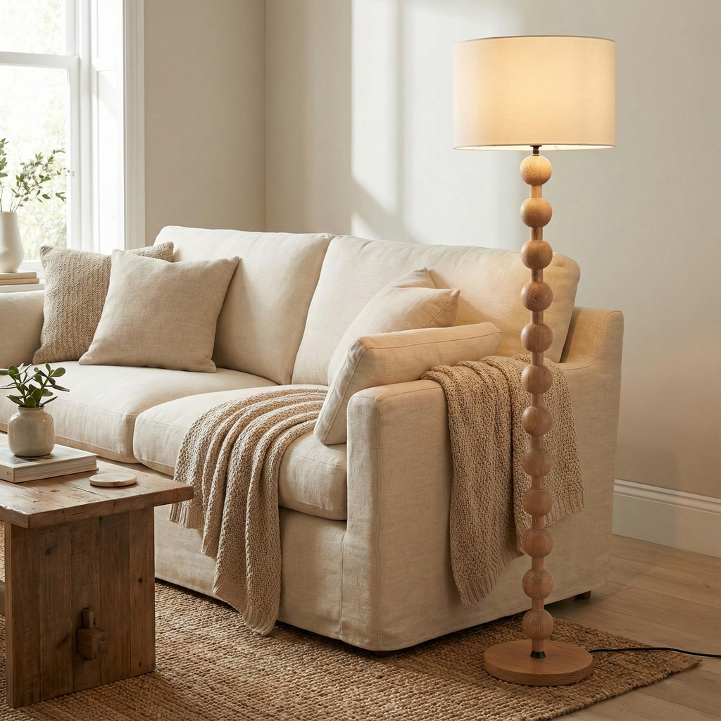 Hugo Barbell Floor Lamp