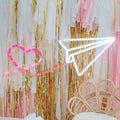 PAPER AIRPLANE neon signs