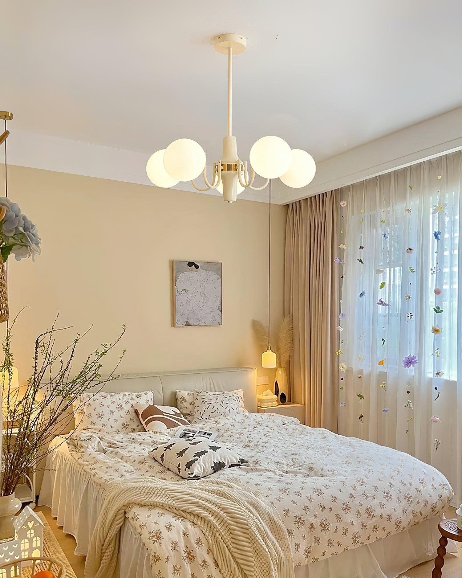 Kaiser Glass Chandelier