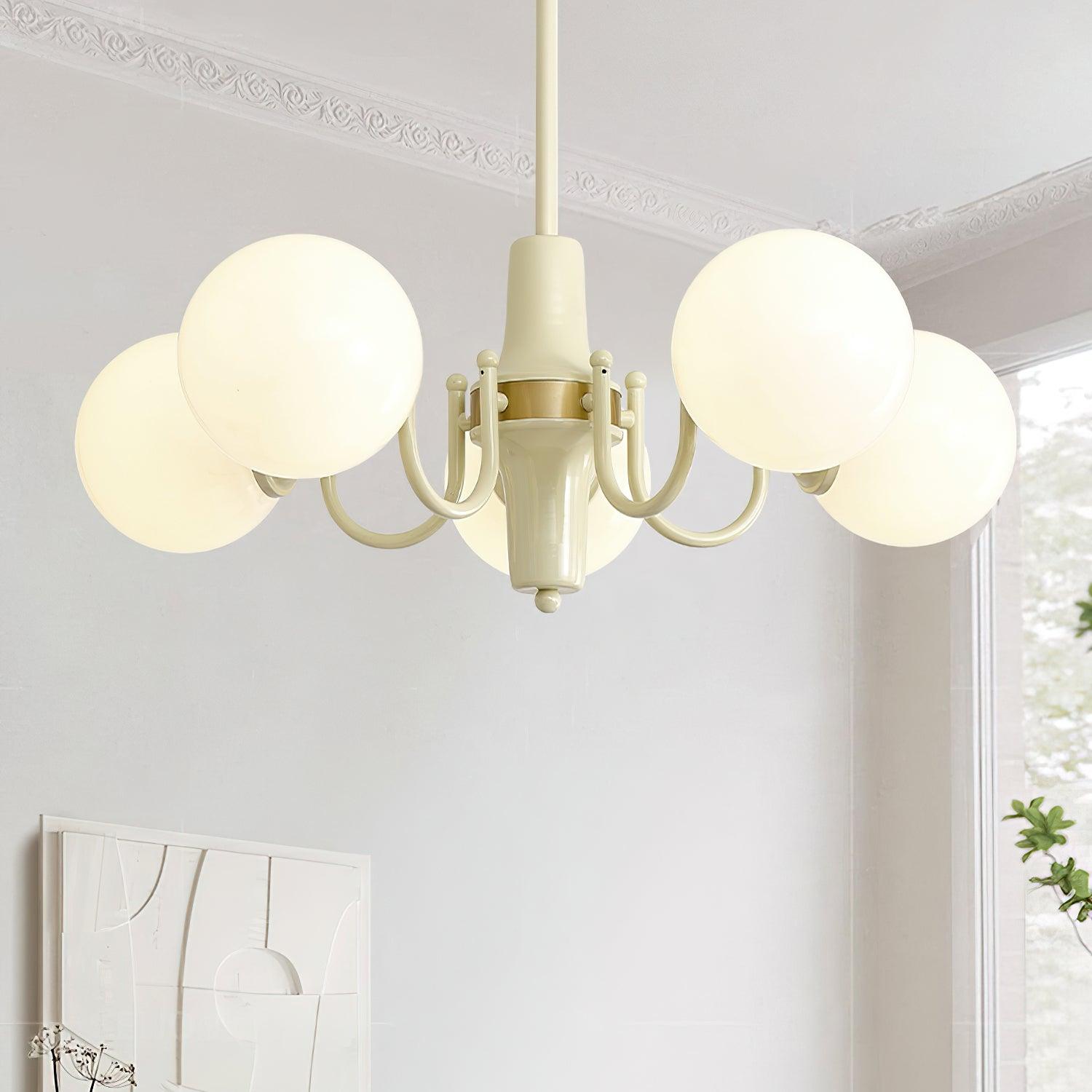 Kaiser Glass Chandelier