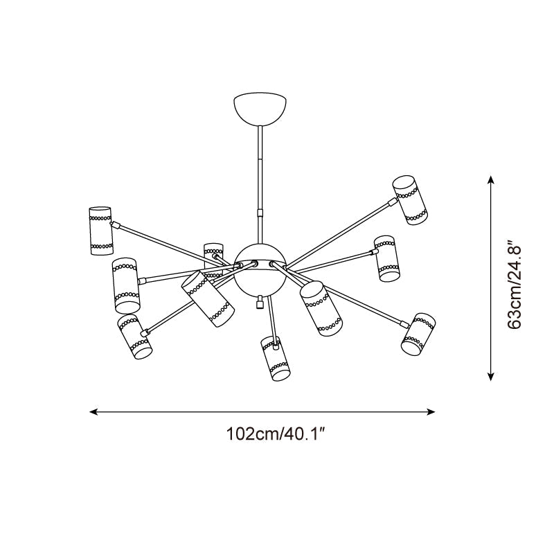 Kaleido Chandelier
