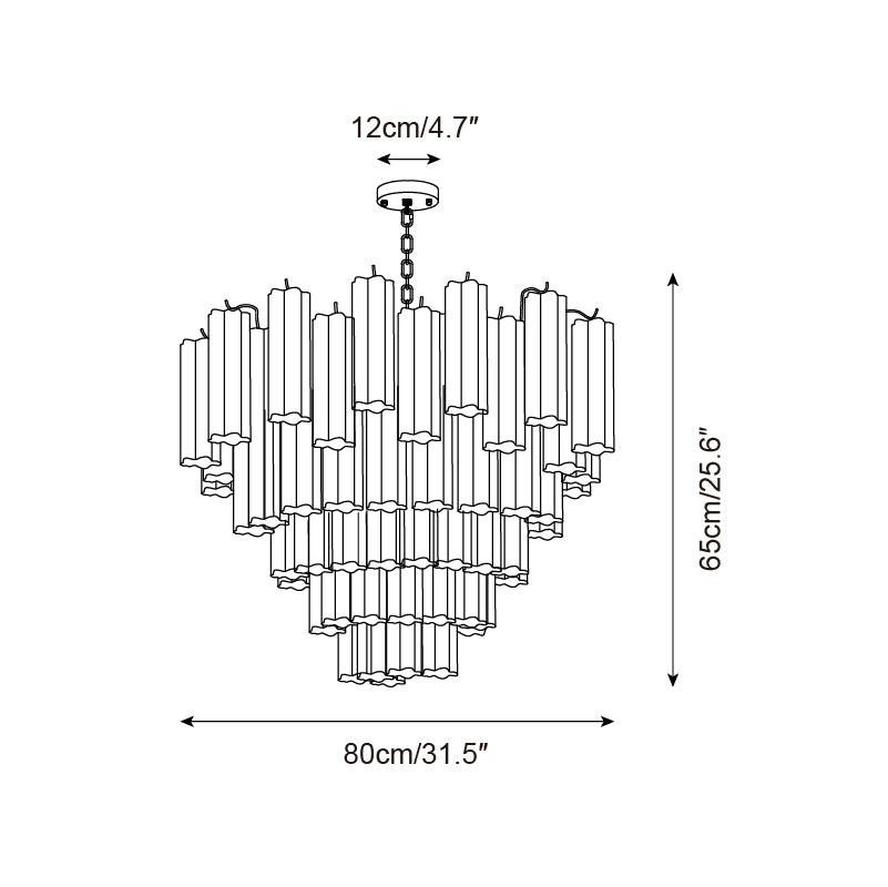 Kamenicky Chandelier