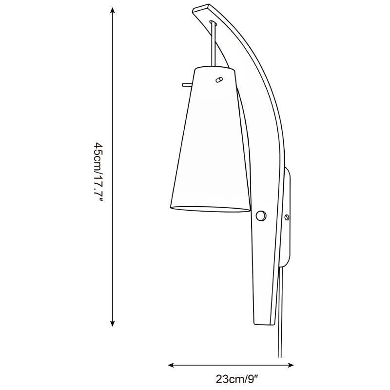 Karo Plug In Wall Lamp