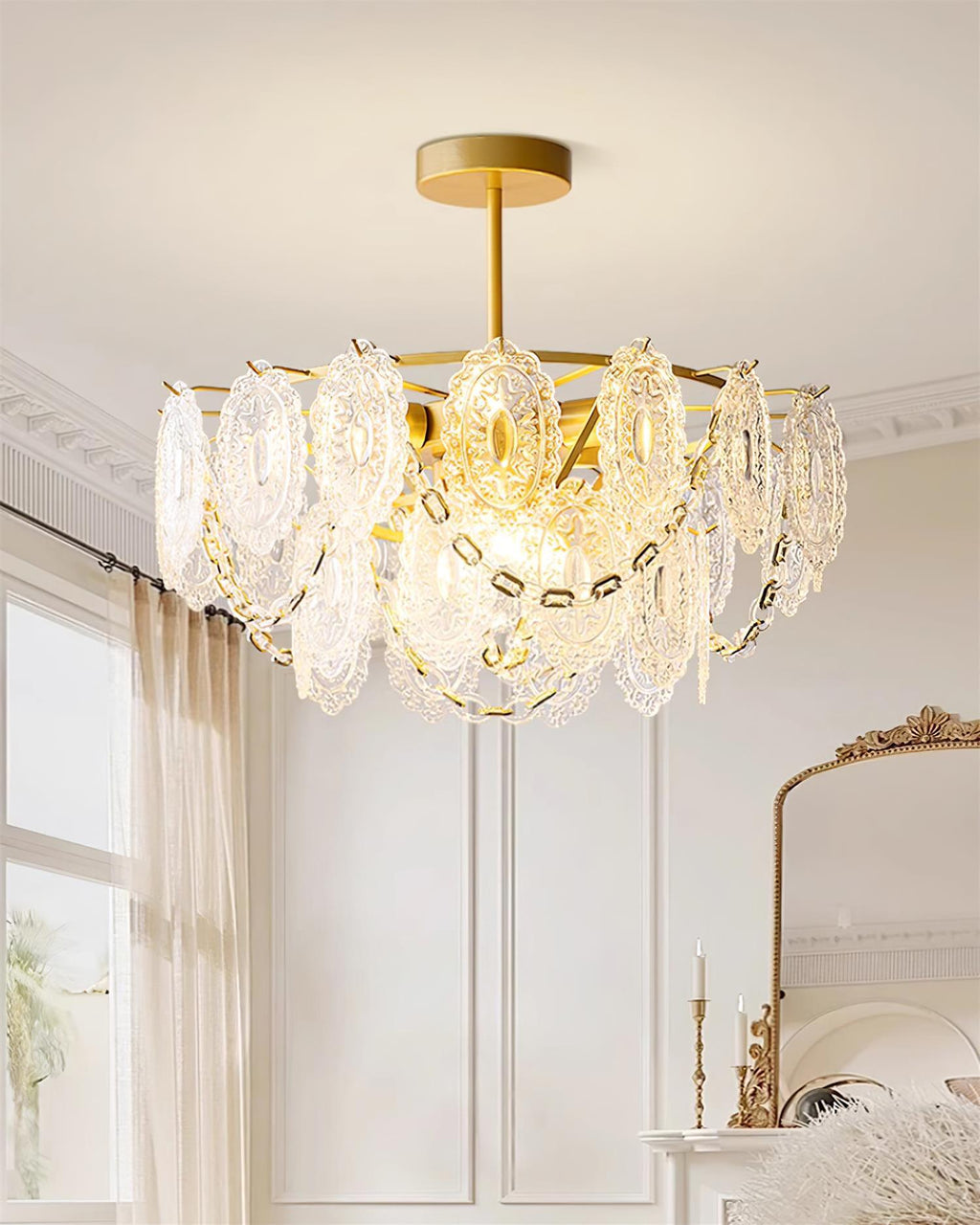Katia Glass Chandelier