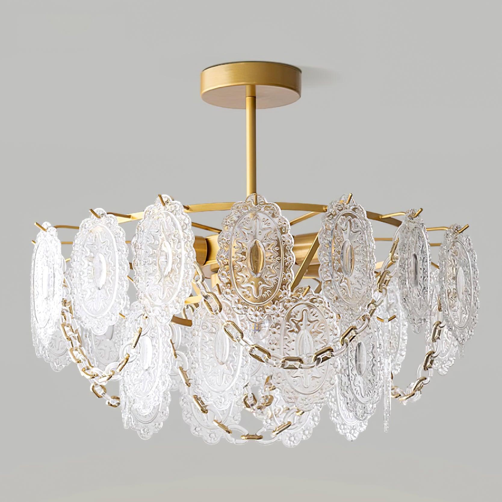 Katia Glass Chandelier