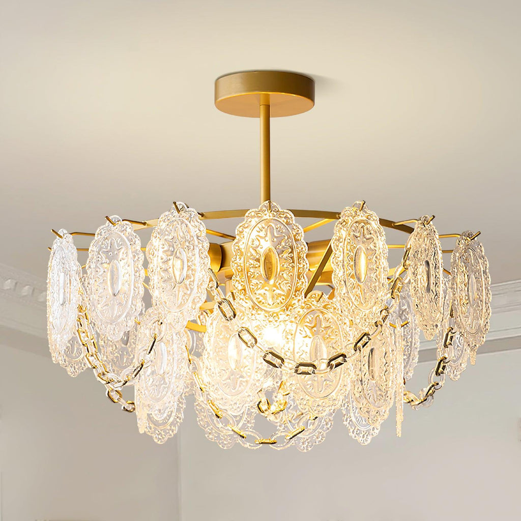 Katia Glass Chandelier
