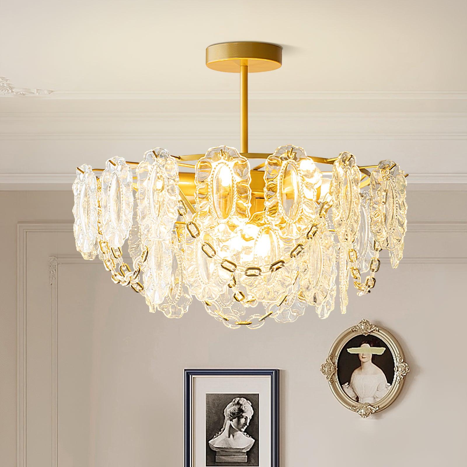 Katia Glass Chandelier
