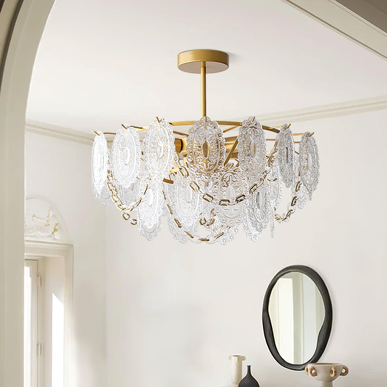 Katia Glass Chandelier