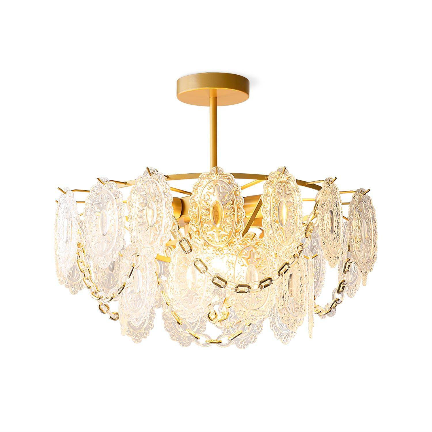 Katia Glass Chandelier