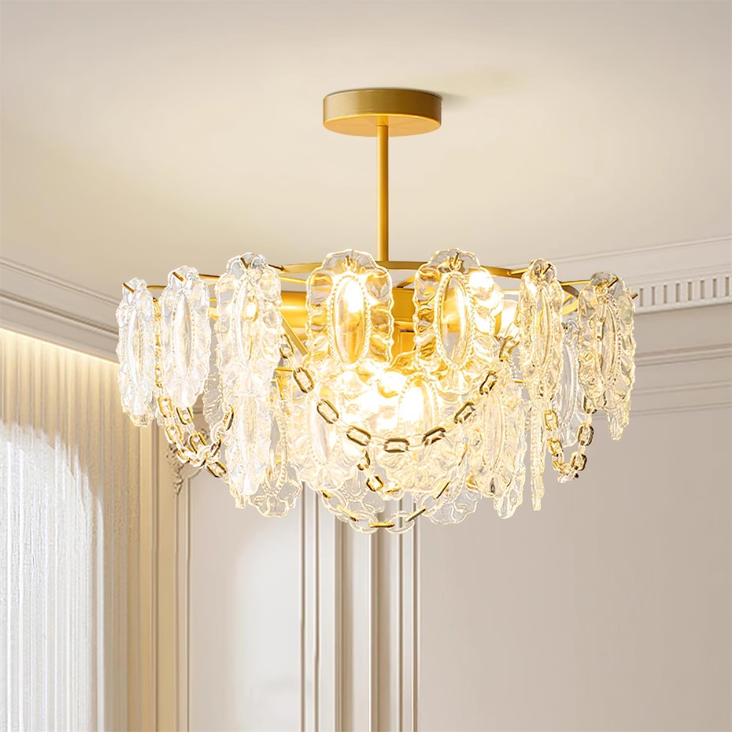 Katia Glass Chandelier