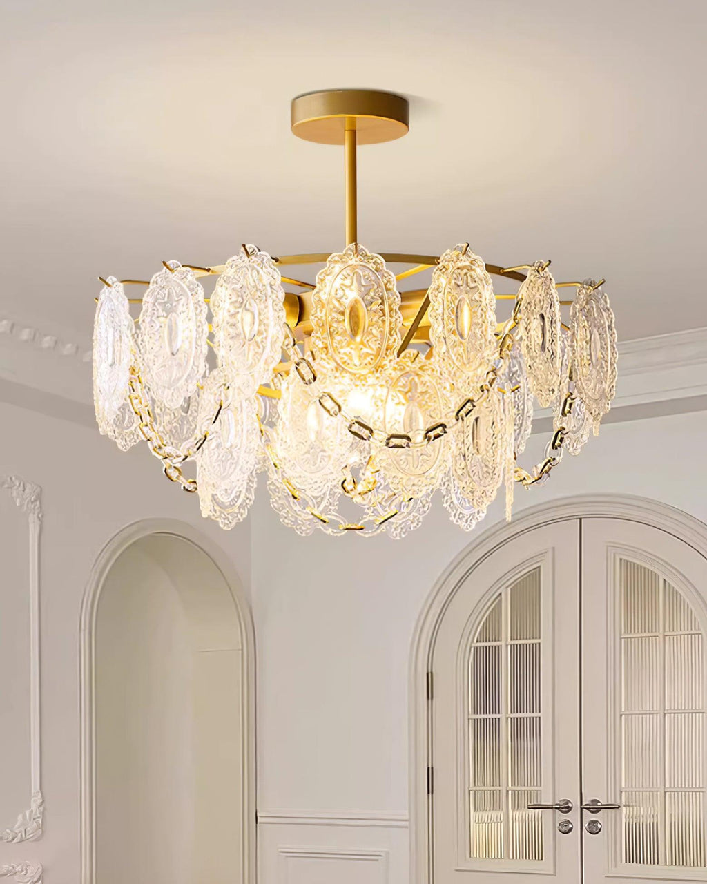 Katia Glass Chandelier