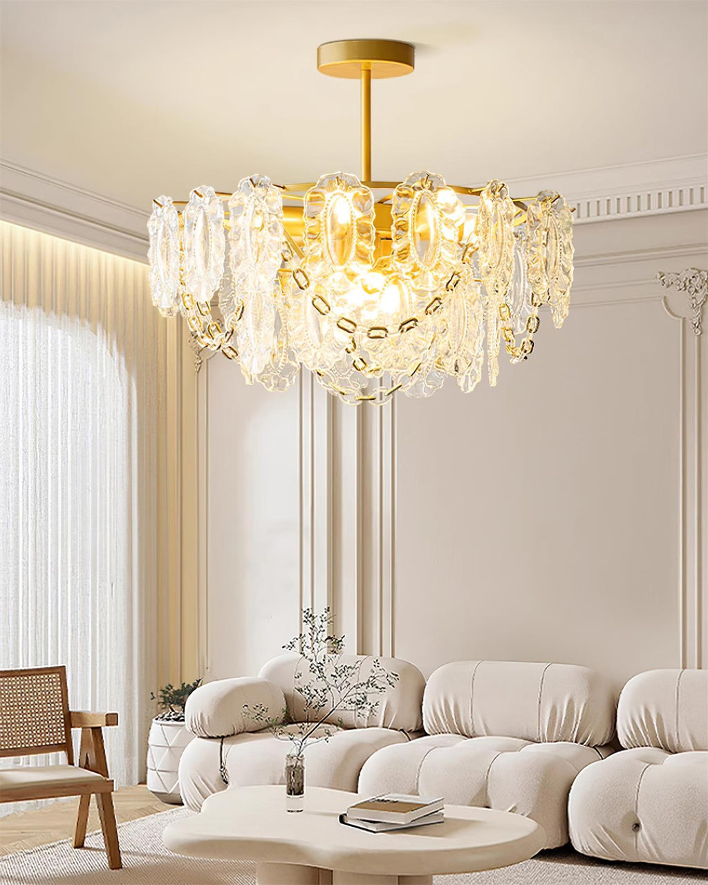 Katia Glass Chandelier