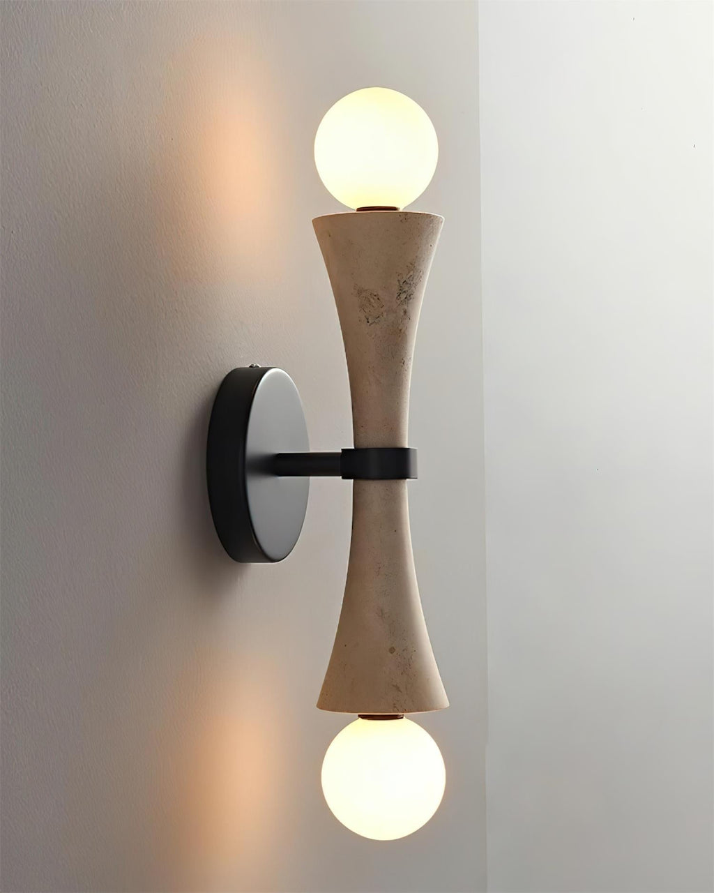 Katia Travertine Wall Lamp