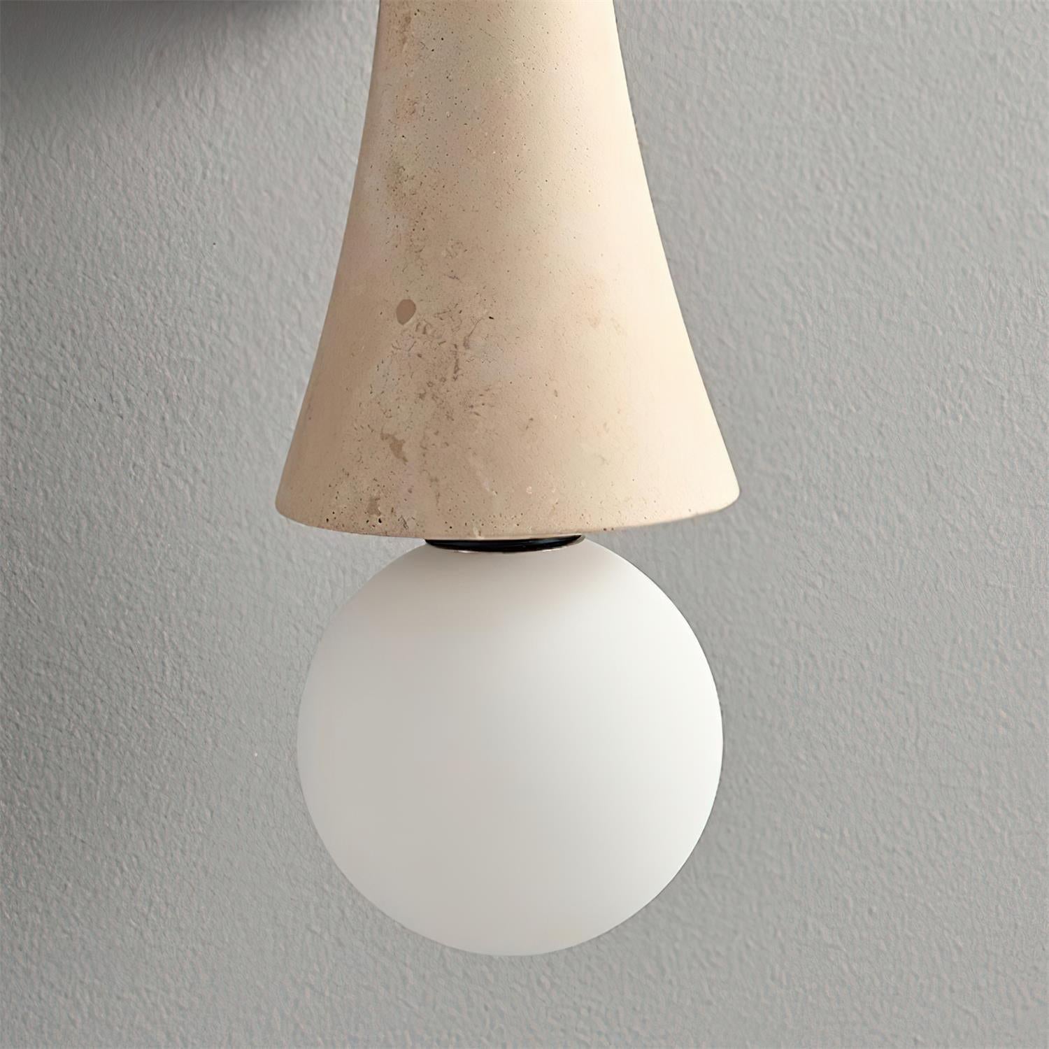 Katia Travertine Wall Lamp