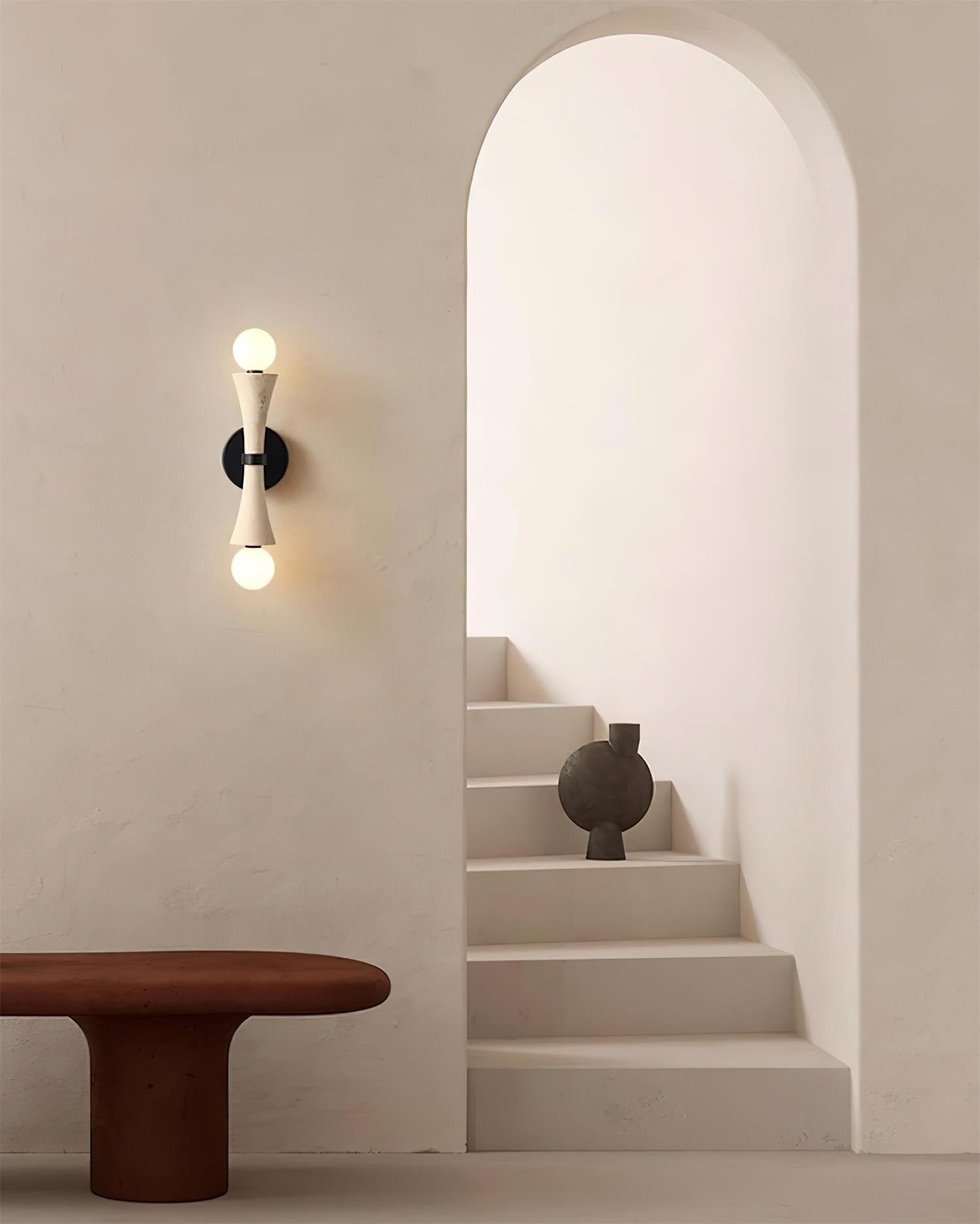 Katia Travertine Wall Lamp