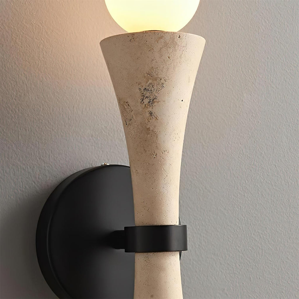 Katia Travertine Wall Lamp