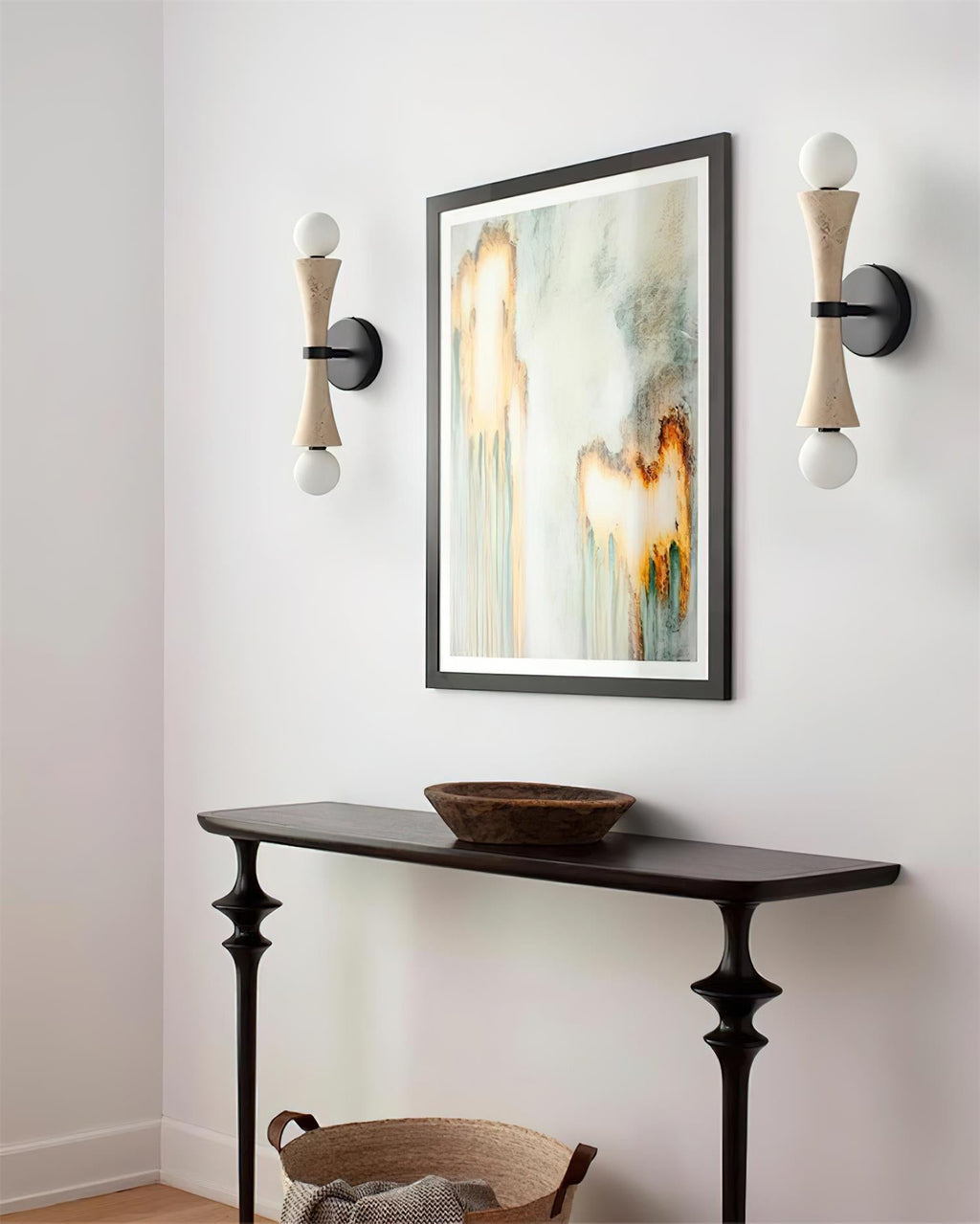 Katia Travertine Wall Lamp