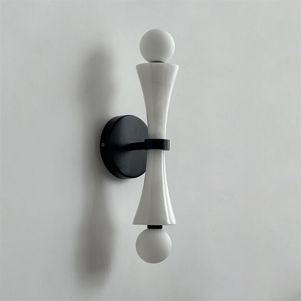 Katia Travertine Wall Lamp