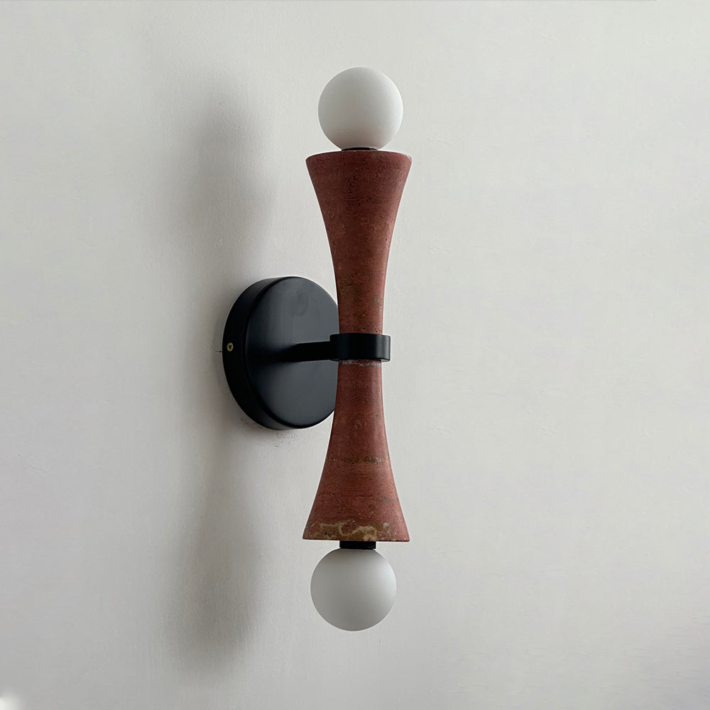 Katia Travertine Wall Lamp