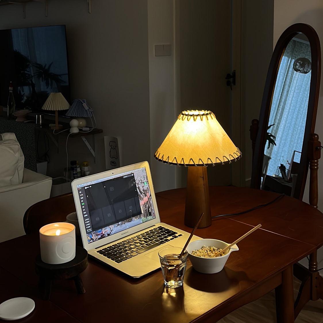 Kibo Wood Table Lamp
