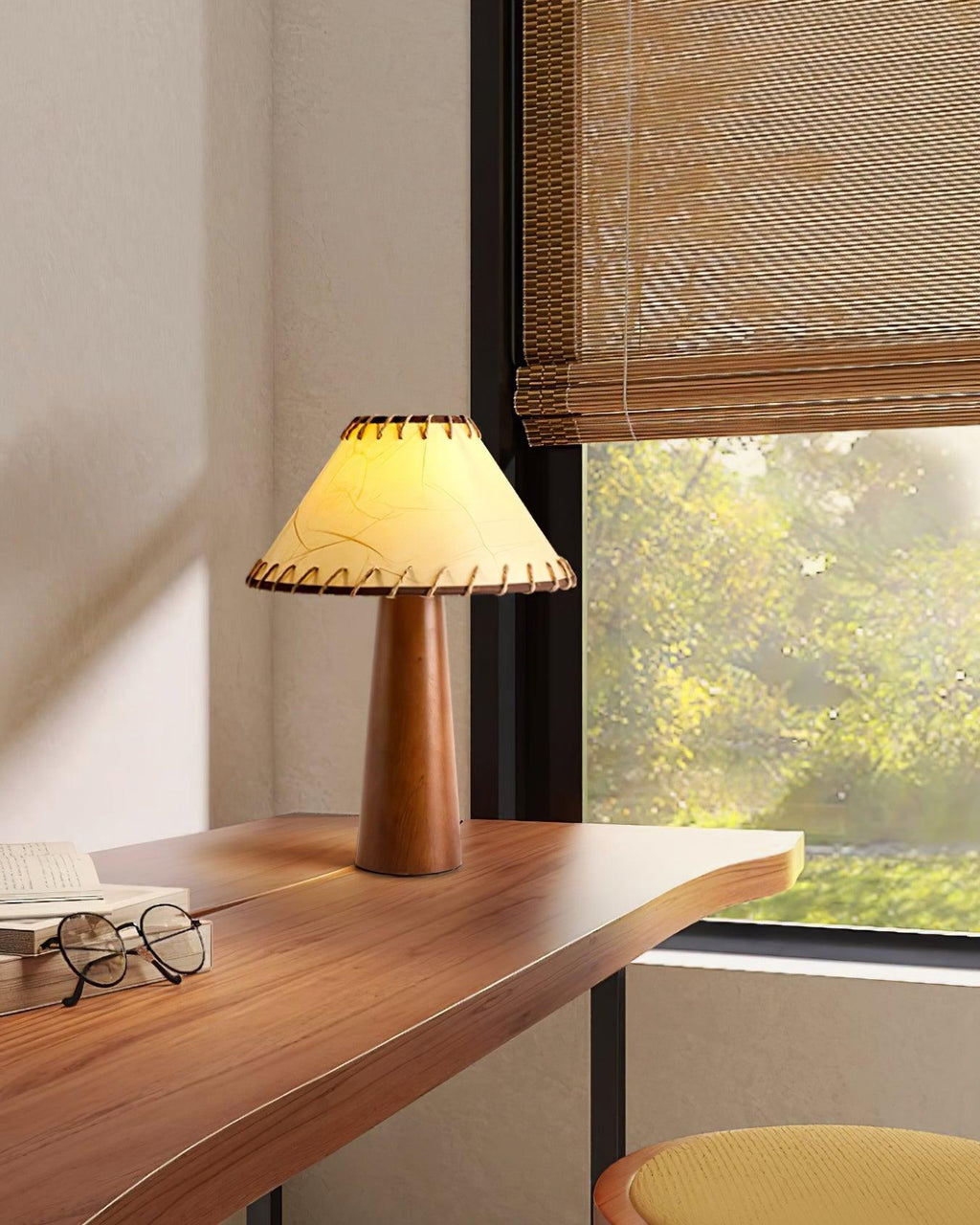 Kibo Wood Table Lamp