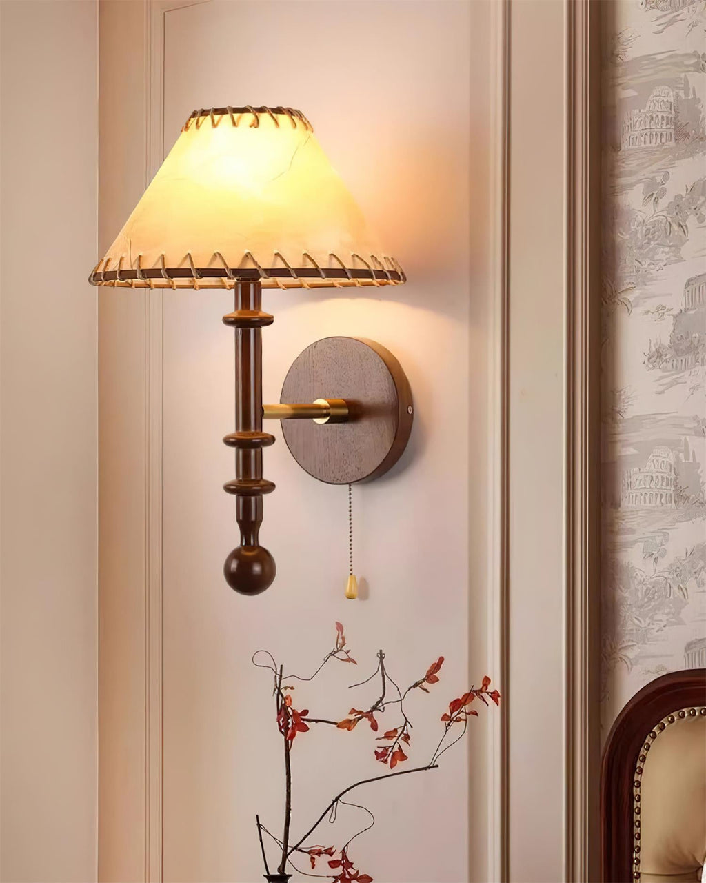 Kibo Wood Wall Lamp
