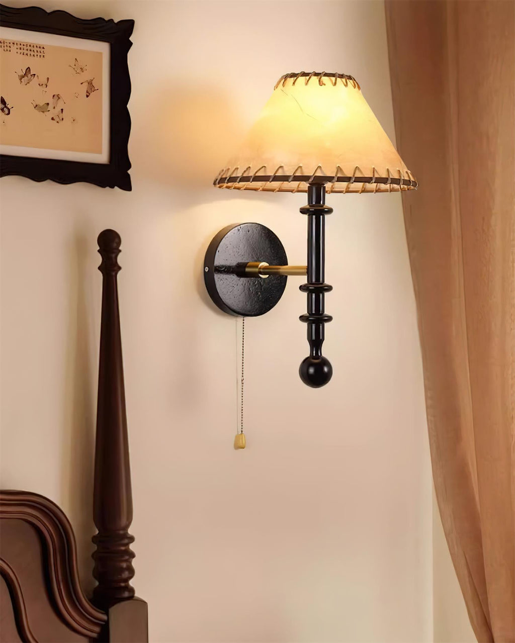 Kibo Wood Wall Lamp