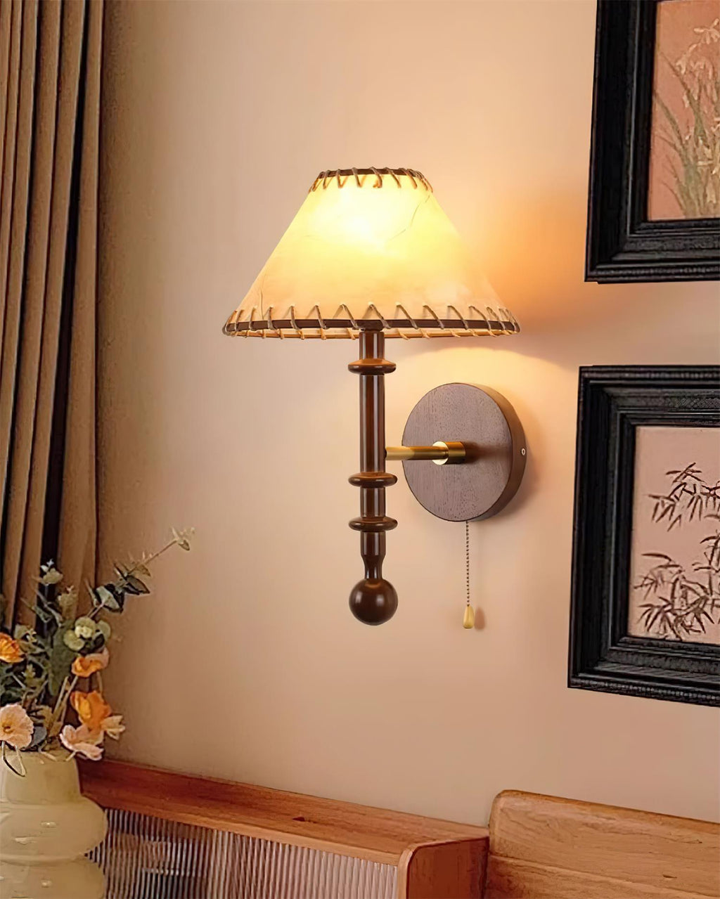 Kibo Wood Wall Lamp