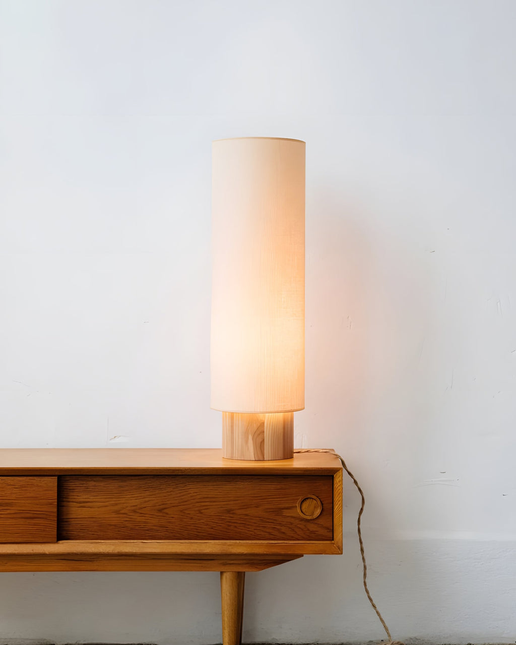 Kindle Oak Table Lamp