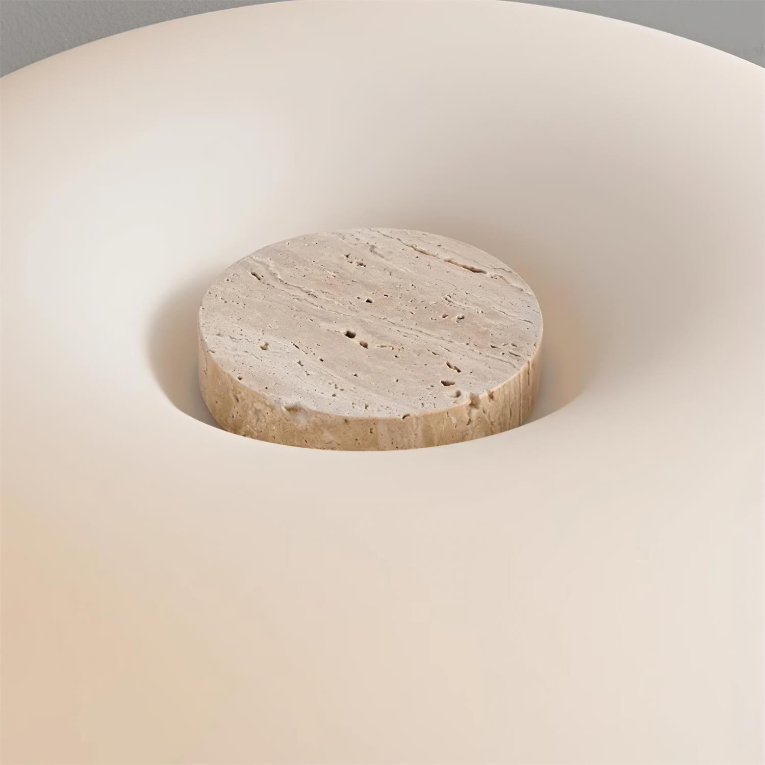 Kine Travertine Table Lamp