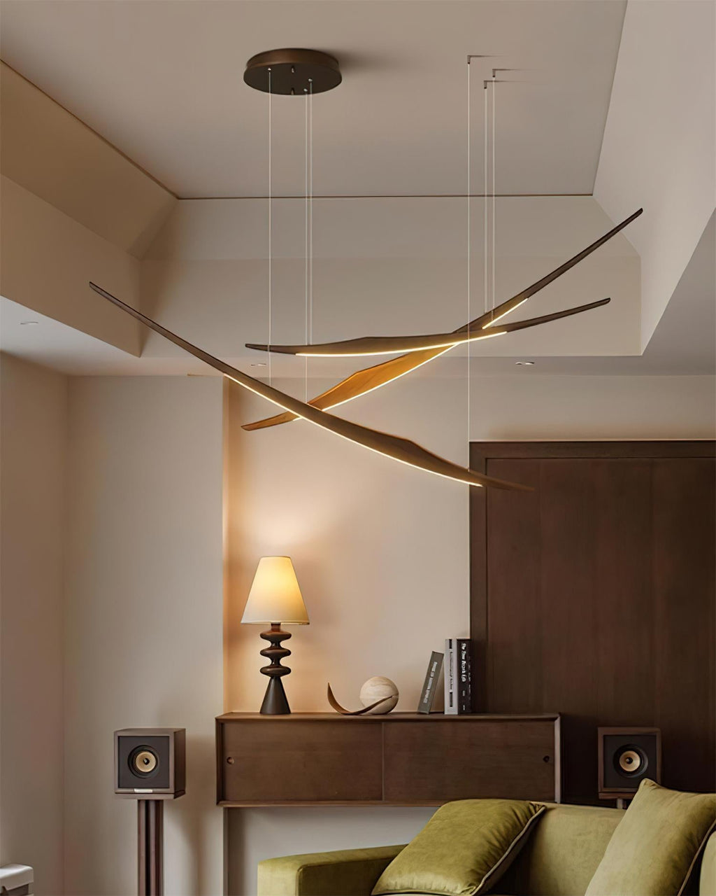 Kinetic Arc Chandelier
