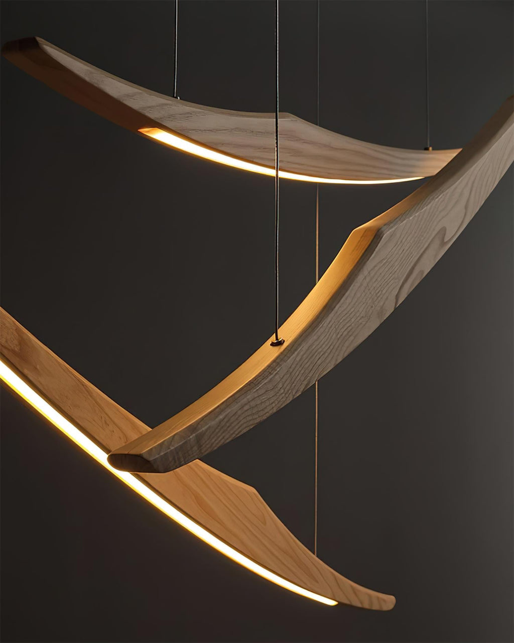 Kinetic Arc Chandelier