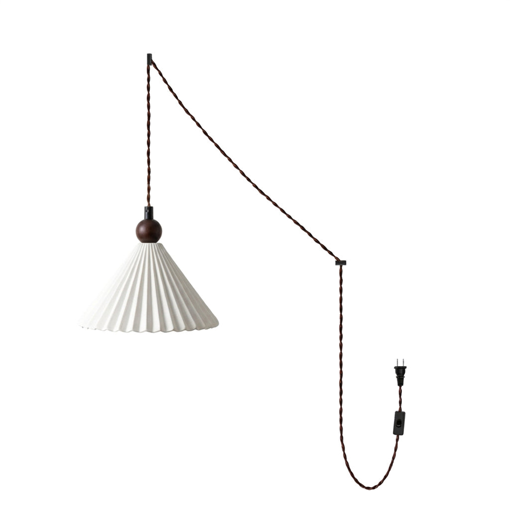 Kismet Ceramics Plug In Pendant Light