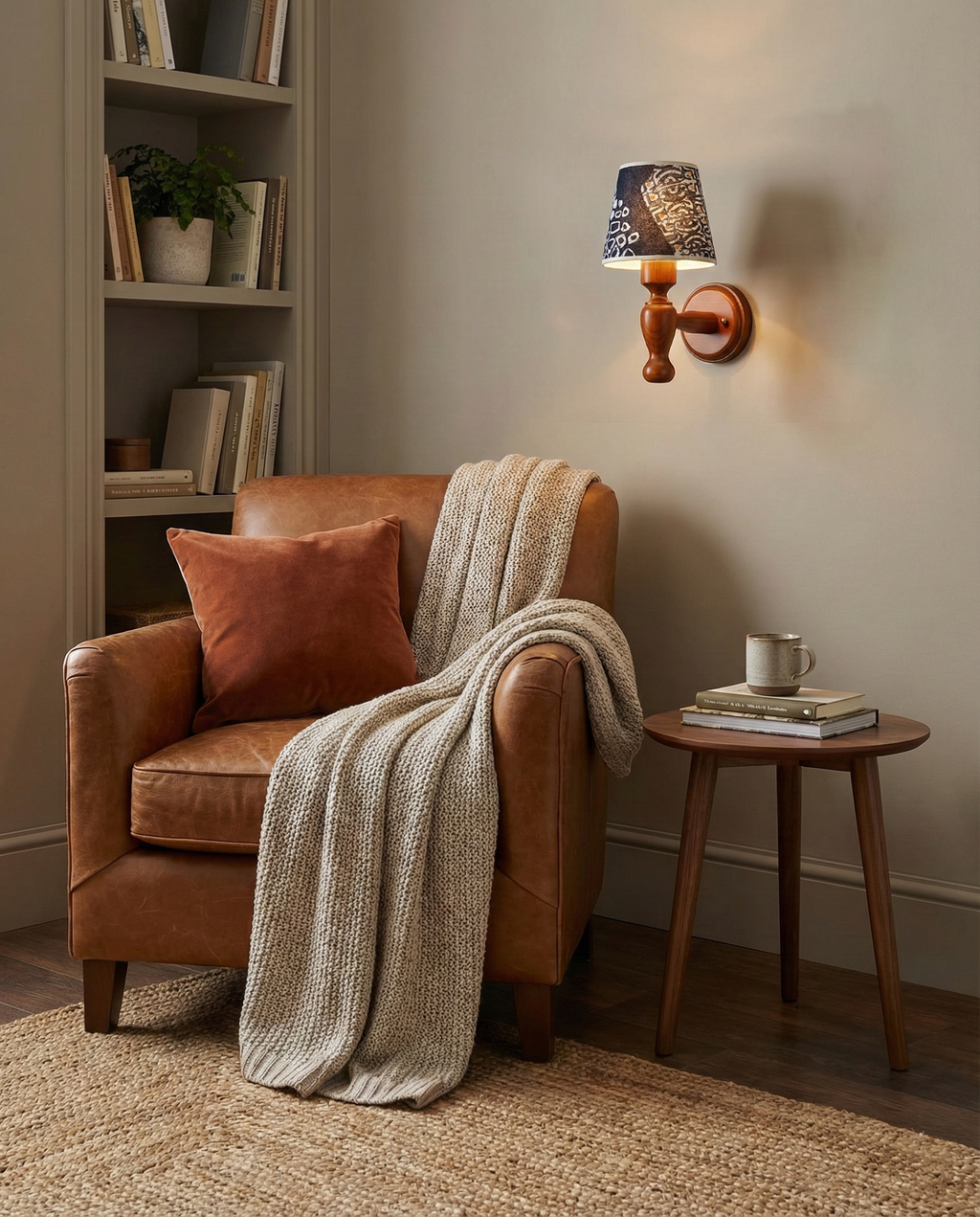 Kuli Wood Wall Lamp
