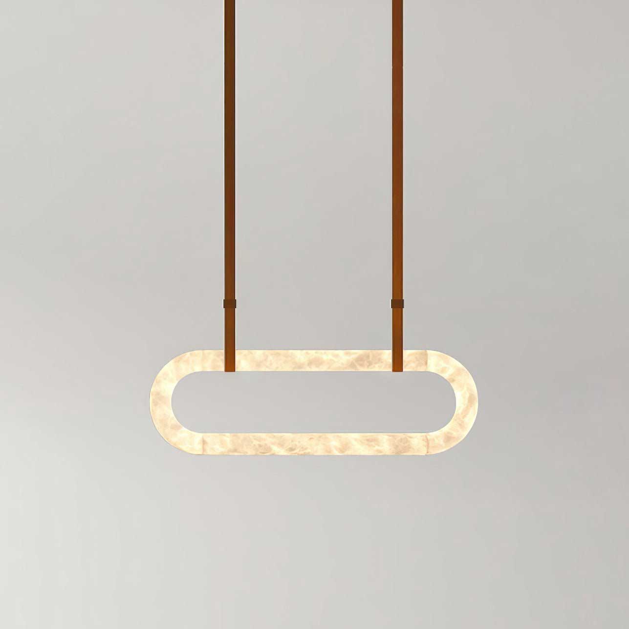 Kurve Alabaster Chandelier