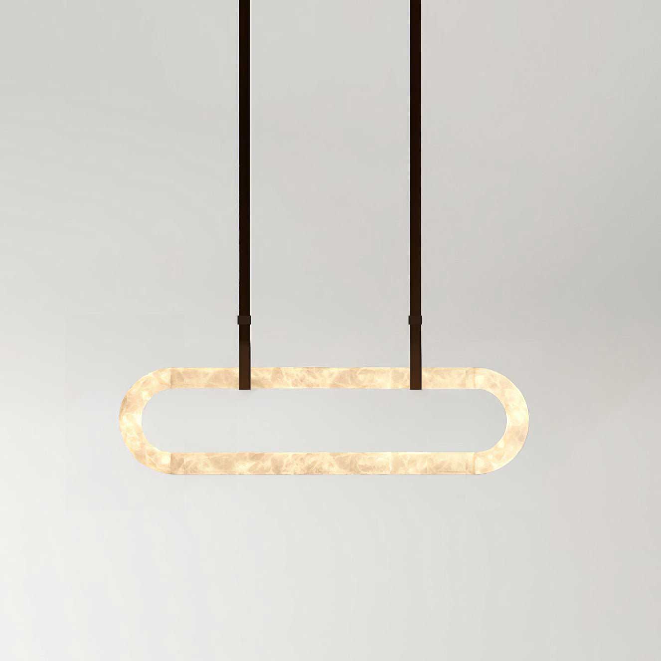 Kurve Alabaster Chandelier